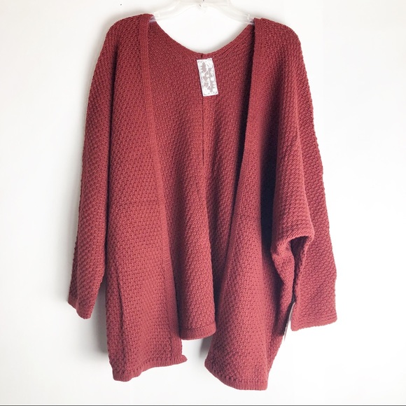 Sadie & Sage Sweaters - New Sadie & Sage Oversized Chunky Knit Cardigan L
